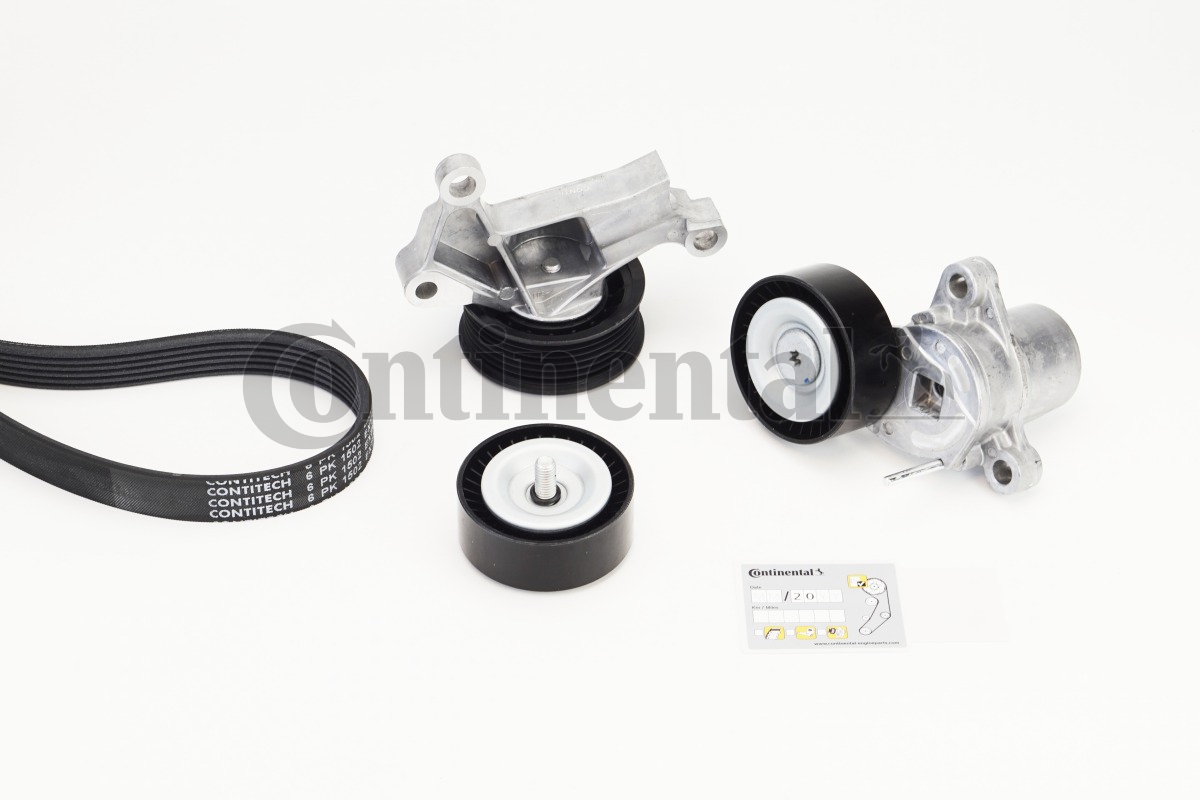 Set curea transmisie cu caneluri 6PK1502 EXTRA K2 CONTINENTAL CTAM